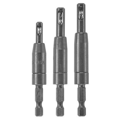 Bosch CC2430 Clic-Change 1/4in Self-Centering Drill Bit Set (3 Piece) - style: Industrial