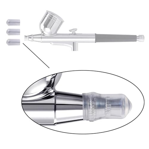 HUBEST 0.3mm Airbrush Needle Nozzle Kit, 3 Sets for Iwata Master & More - size: 0.3MM