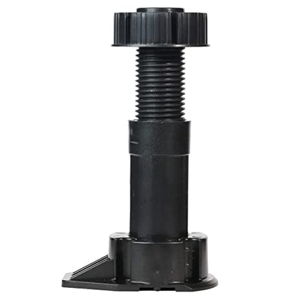 4-Pack Adjustable Cabinet Leveling Legs, 4.7"-5.9" Height, 330 lb Capacity - size: 4 Pieces