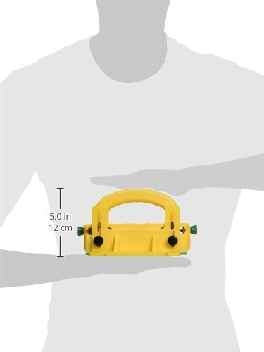 MICROJIG GRR-RIPPER GR-100 3D Table Saw Pushblock, Yellow - style: Classic