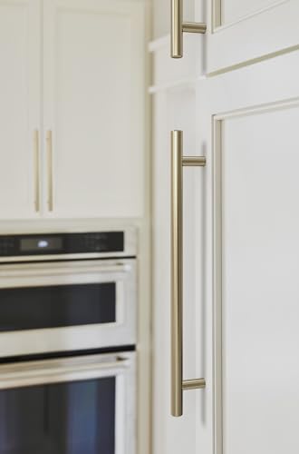 Amerock 8-13/16" Bar Pulls Golden Champagne Drawer Pull - color: Golden Champagne, size: 8-13/16 Inch (224 mm) Center-to-Center