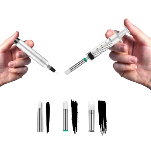 4 Pack Fillable Touch-Up Paint Pens, Water Based for Furniture, Walls