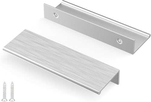 Peaha 25 Pack Kitchen Cabinet Handles 4" Brushed Nickel Cabinet Pulls - color: Brushed Nickel, size: Hole Centers:4in(102mm)