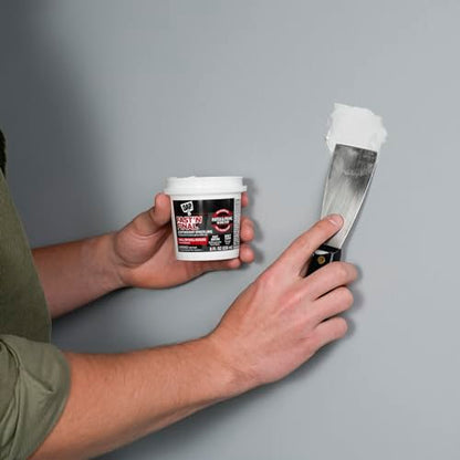 DAP Fast 'N Final Lightweight Spackling, White, 8 Oz (7079812140) - size: 8 Fl Oz (Pack of 1)