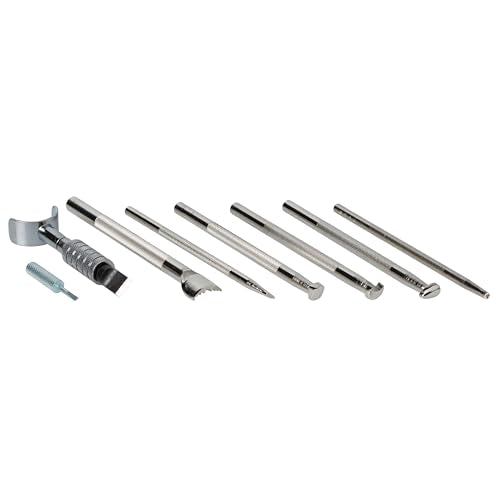 Weaver Leather Basic Leather Stamping Tool Set with Swivel Knife