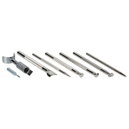 Weaver Leather Basic Leather Stamping Tool Set with Swivel Knife