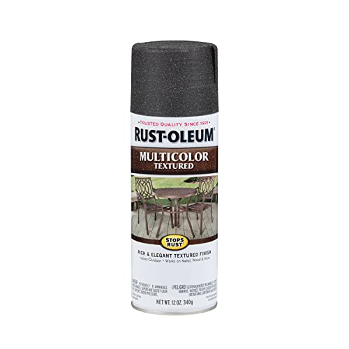 Rust-Oleum Stops Rust Multi-Color Textured Spray Paint, Aged Iron - color: Aged Iron, size: 12 Ounce (Pack of 1)