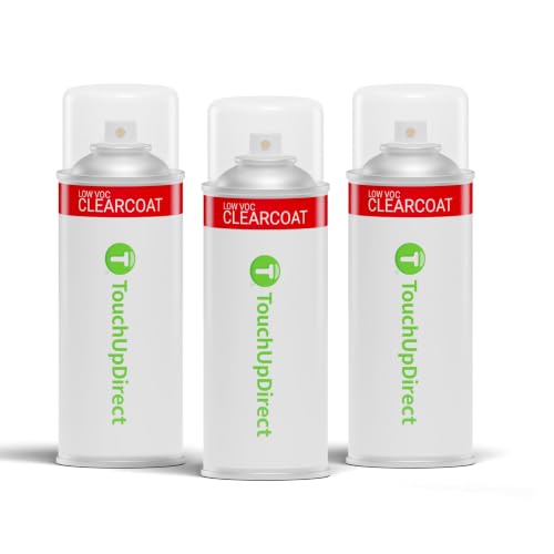 TouchUpDirect High Gloss Clearcoat Aerosol Spray Can (Pack of 3) - size: 12 Ounce (Pack of 3)