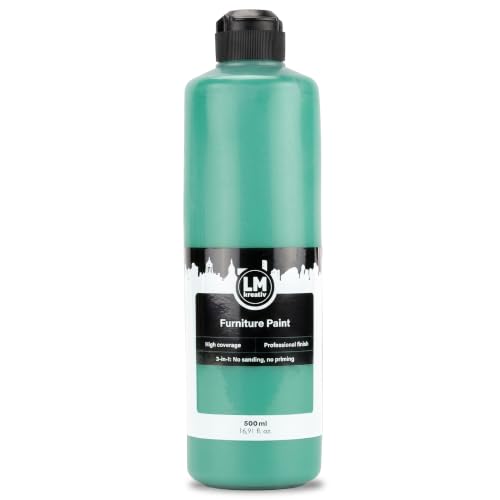 LM Furniture Paint 16,91 fl oz - Emerald Green - - color: Emerald Green, size: 16.91 Fl Oz (Pack of 1)