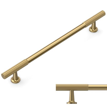 Amerdeco 10 Pack Champagne Bronze Cabinet Pulls 6.3" - color: Champagne Bronze, size: 6.3"/160MM
