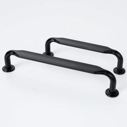 10 Pack 6-1/4 inch Matte Black Kitchen Cabinet Handles - color: Matte Black, size: 6-1/4'' Hole Center(160mm)