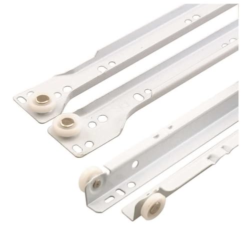 Prime-Line MP7213 Bottom Mount RV and Mobile Home Drawer Slides, White (1 Set) - size: 1 Pack