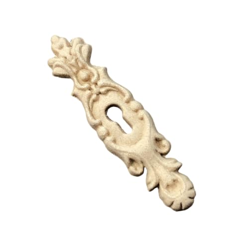WoodUbend WUB0991 Keyhole Appliques - Heat Bendable & Flexible Wood Onlays 7x1.5cm - DIY Craft, Furniture & Home Decor - Easy to Apply & Paint - Versatile, Reusable & Decorative Decals (5 Pack) - size: WUB0991