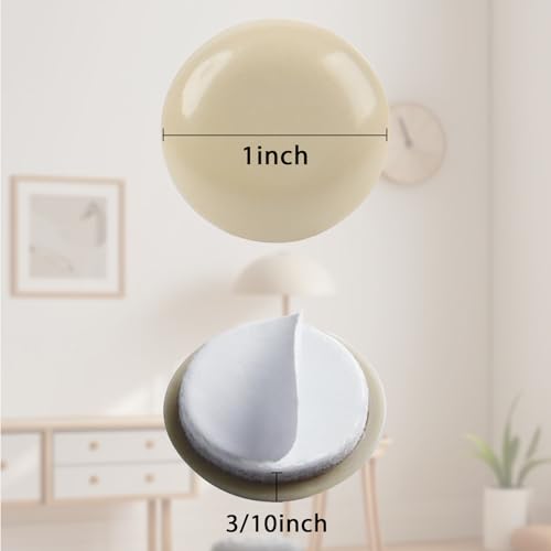 24 PCS Self-Stick Appliance Sliders for Kitchen Appliances, 1 Inch Furniture Sliders, Easy to Gliding & Space Saving, Chair Sliders for Carpet - Move Furniture Smoothly, Keep Floors Flawless! - size: 1 inch (24pcs)