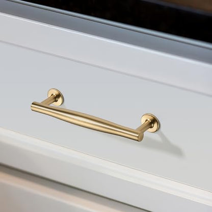 SAILING 10 Pack Cabinet Handles-3"/76mm Champagne Bronze Cabinet Pulls for Kitchen Bathroom Living Room Bedroom Modern Drawer Handles - color: Champagne Bronze, size: 3"(76mm) Hole Center-10Pcs