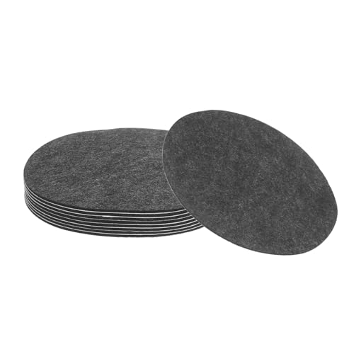 uxcell 8Pcs Non Slip Furniture Pads 8" Self Adhesive(Gray 0.12" Thk) - color: Grey, size: 8" x 0.12"