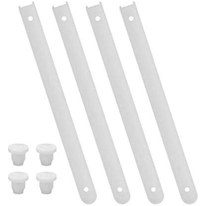iplusmile Heavy Duty Drawer Slides 7.28 Inch Side Mount – Smooth Quiet Operation Rustproof – for Kitchen Bathroom Vanity Dresser Cupboard for Furniture & Toolboxes - size: 4 Pairs - 18.5cm