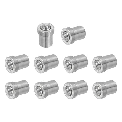 uxcell 10Pcs Stainless Steel Spring Plunger 3.5x2.5 mm Precision Ball (10N) - size: 3.5 x 2.5 mm(10N)