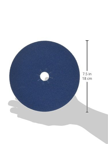 Mercer Industries 410080 Zirconia Cloth Floor Sanding Edger Discs, 7" x 7/8" Hole, Grit 80X (25 pack) - color: Zirconia, size: 7" x 7/8" Hole, style: 80X (25 pack)
