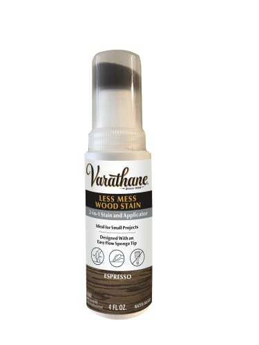 Varathane Less Mess Espresso Wood Stain & Applicator - color: Espresso, size: 4 Ounce (Pack of 1)