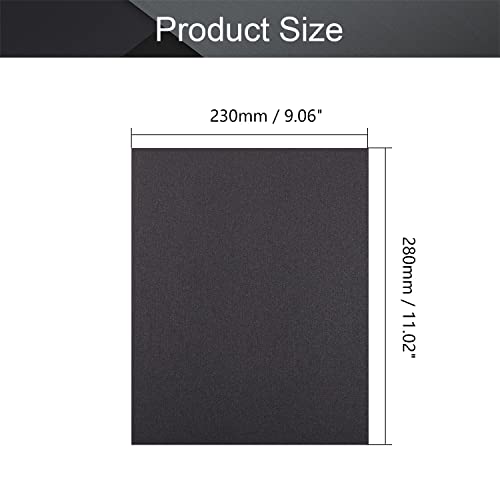 Utoolmart 180 Grits Sanding Sheets Wet Dry Silicon Carbide Sandpaper for Wood Furniture Metal Automotive Polishing 3pcs - color: 3pcs, size: 180 Grit