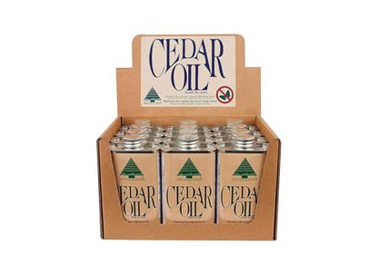 Giles & Kendall Low Luster Clear Oil-Based Cedar Oil 8 oz.