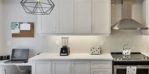Asidrama 6 Pack 5 inch Brushed Satin Nickel Kitchen Cabinet Handles - color: Brushed Satin Nickel, size: 5" Hole Center, style: 6 Pack
