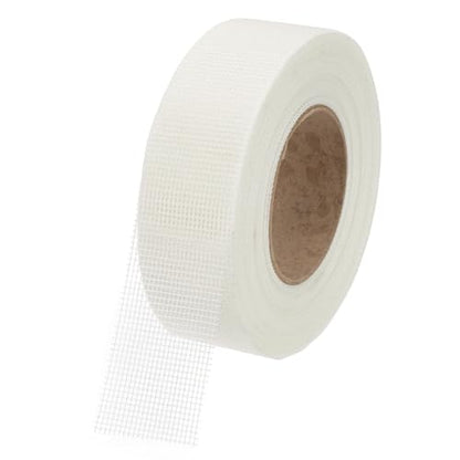 PATIKIL Drywall Repair Mesh Tape, 2 inch x 164 ft Fiberglass Repair Patch Self-Adhesive Dry Wall Joint Tape 12 Mesh Wall Hole Crack and Seam Patch, White - size: 2 inch x 164 Feet