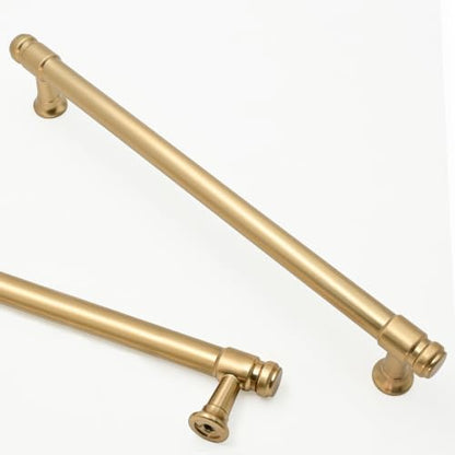 Asidrama 10 Pack 7.5 Inch Champagne Bronze Kitchen Cabinet Handles - color: Champagne Bronze, size: 7.5" Hole Center(192mm)