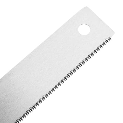 Small Hand Saw, Beech Wood Handle, Flush Cut Tool, 12 Inch Precision Trim Tool for Carpentry, Garden and Outdoor