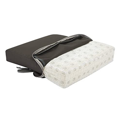 Classic Accessories Ravenna Seat Cushion, 17" W x 15" D x 2" Thick, Dark Taupe - color: Dark Taupe, size: 17"W x 15"D x 2"Thick