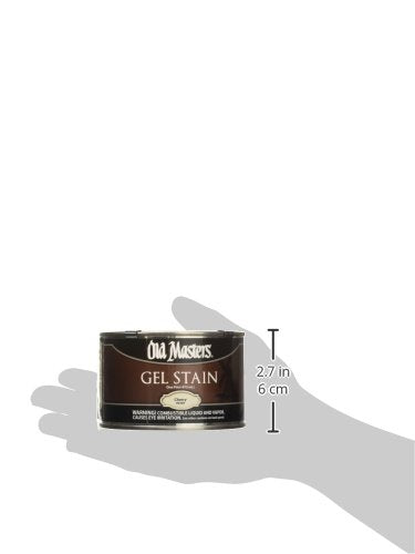 Old Masters 80308 Oil Based Gel Stain, 1 Pint, Cherry, 16 Fl Oz - color: Cherry, size: 1 Pint
