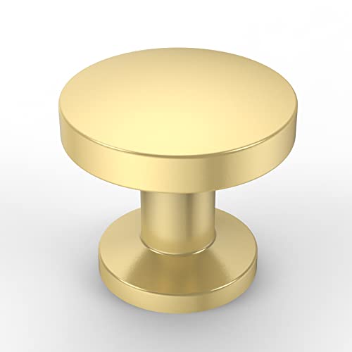 Asidrama 20 Pack Gold Zinc Cabinet Knobs for Dresser Drawers - color: Gold, style: 20 Pack