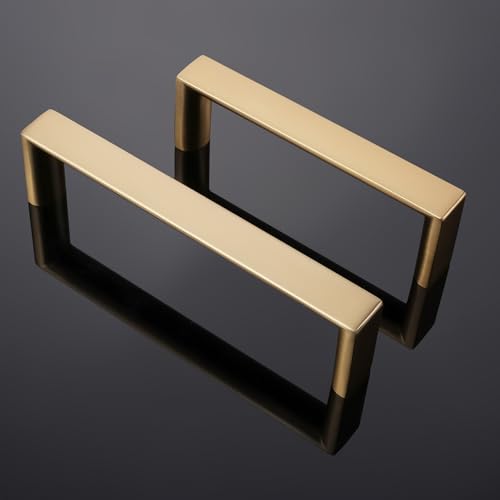 Champagne Bronze Kitchen Cabinet Pulls 3-3/4 Inch 10 Pack - color: Champagne Bronze, size: 3-3/4'' Hole Center(96mm)