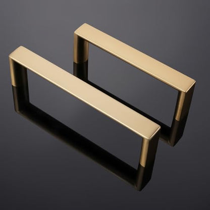 Champagne Bronze Kitchen Cabinet Pulls 3-3/4 Inch 10 Pack - color: Champagne Bronze, size: 3-3/4'' Hole Center(96mm)