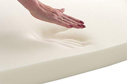 AK TRADING CO. Premium Upholstery Visco Memory Foam Cushion - Perfect for Couch and Sofa, Chair and Seat Cushions, Bench Cushions, Bed Padding, Furniture, DIY - Memory Foam Sheet (3" x 24" x 72") - size: 3" x 24" x 72"