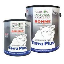 Vermont Natural Coatings and Bohme's Terra Plus Exterior Deck Stain - Butternut - Gallon