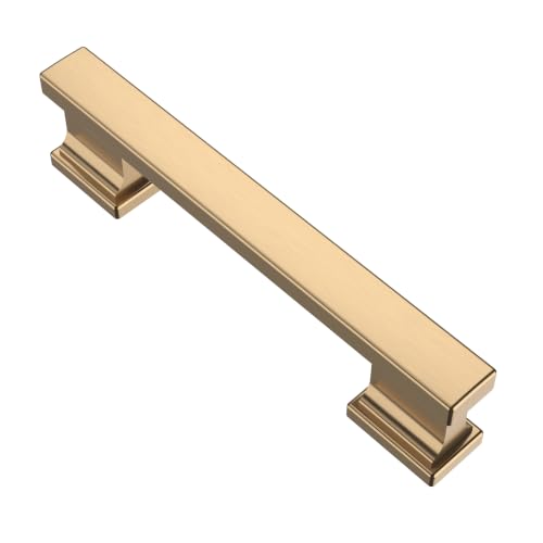 Alzassbg 3-3/4" Champagne Bronze Cabinet Pulls 10 Pack, AL3061TGP - color: Champagne Bronze, size: 3-3/4" Hole Center