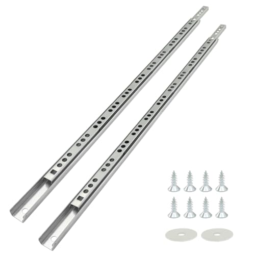 16" Narrow Drawer Slides, 1 Pair - size: 16 Inch
