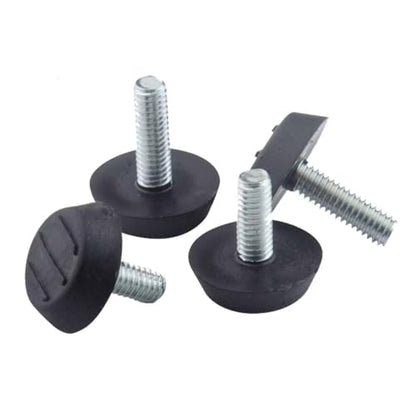 M6 Adjustable Furniture Leg Levelers Screw in Threaded 20Pcs