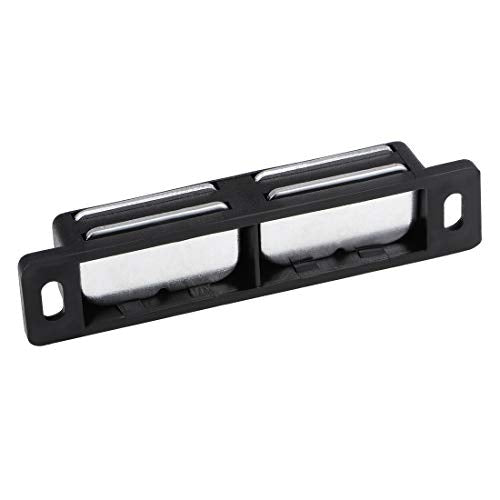 uxcell Double Magnetic Latches Catch for Cabinet Door Cupboard 3" Long Black - color: Black