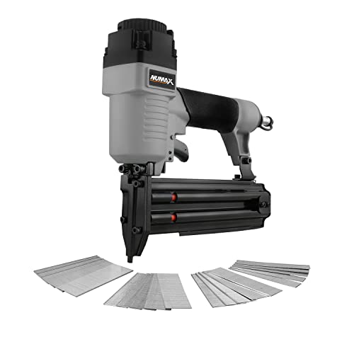 NuMax SBR50WN Pneumatic 18-Gauge 2" Brad Nailer with Nails (2000 Count) - style: Tool with 2000 Nails