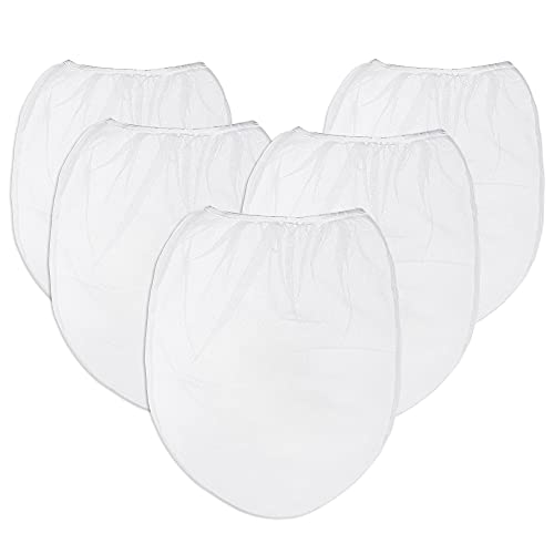 uxcell 250 Micron Paint Screen Bag Fine Mesh Strainer with Elastic Opening for 5 Gallon Buckets 5Pcs - size: 510mmx480mm / 20"x18.9"