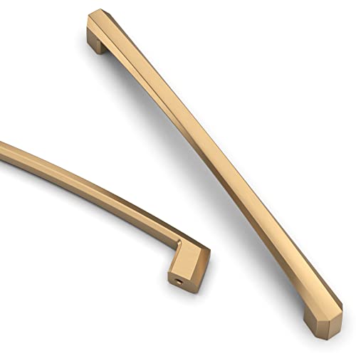 Asidrama 10 Pack 7 inch Champagne Bronze Kitchen Cabinet Handles - color: Champagne Bronze, size: 7" Hole Center(177mm)
