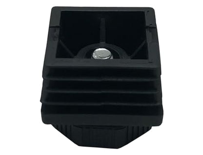 Heavy Duty Furniture Leg Levelers 2” (50mmx50mm) Square Adjustable Leveling Feet Furniture Levelers for Table Chair Cabinet Sofa Vanity, Support 1200LB, Black (2 inch) 4 Sets - size: 2 inch