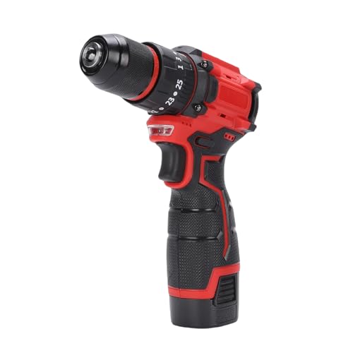 Cordless Drill and Impact Driver Set for Furniture Assembly(US Plug 110V)
