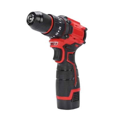 Cordless Drill and Impact Driver Set for Furniture Assembly(US Plug 110V)