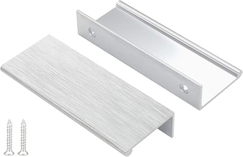 Peaha 25 Pack Kitchen Cabinet Handles 3" Brushed Nickel Cabinet Pulls - color: Brushed Nickel, size: Hole Centers:3in(76mm)