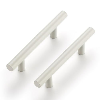 Ravinte Cabinet Handles,5" Length,3" Hole Center,White,3 Pack - color: White