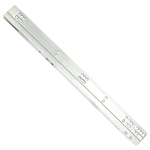 Pair of DTC 21" (533.5mm) Undermount Drawer Slides for 5/8”(16mm) Thick Drawer Boxes, Silent Undermount Drawer Glides, Full Extension, Soft-Close - size: 21 Inch